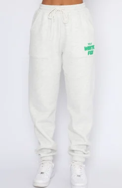 Sweatpants | White Fox Boutique Offstage Sweatpants Glacier grey
