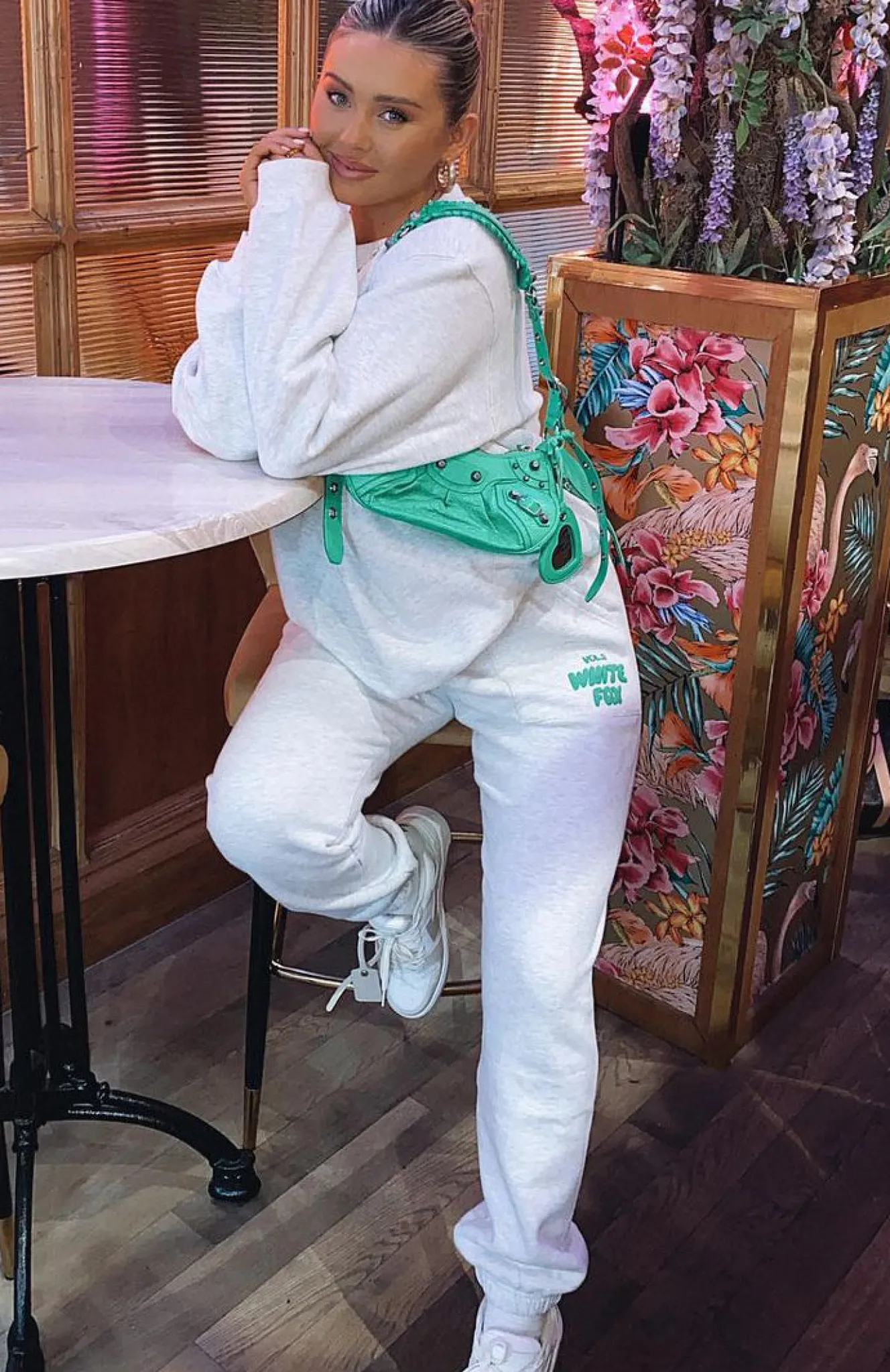 Sweatpants | White Fox Boutique Offstage Sweatpants Glacier grey