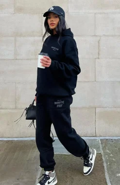 Pants | White Fox Boutique Offstage Sweatpants Onyx black