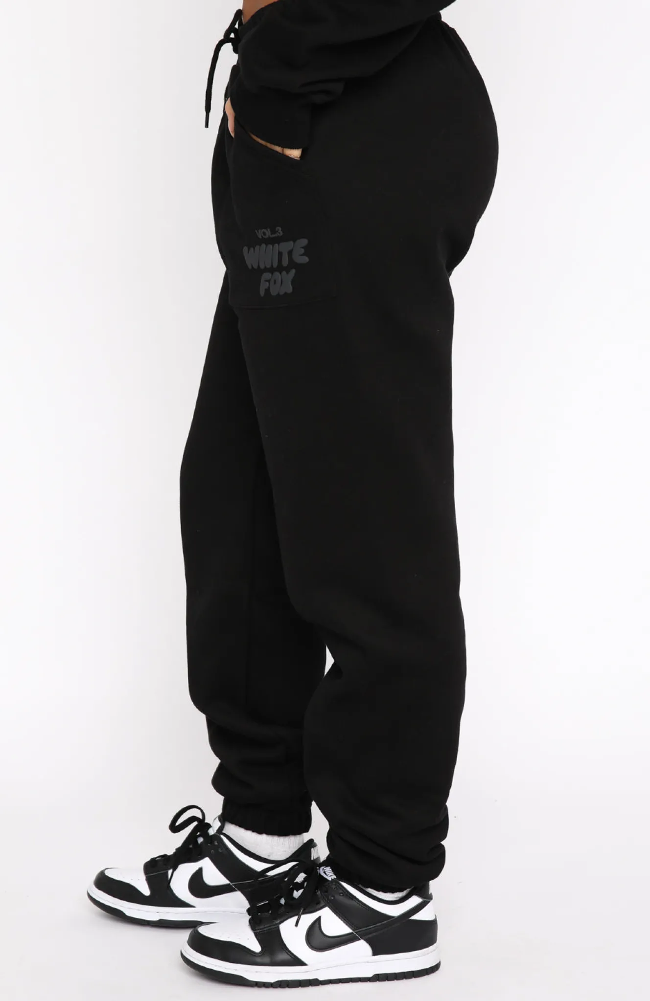 Pants | White Fox Boutique Offstage Sweatpants Onyx black