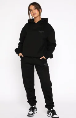 Pants | White Fox Boutique Offstage Sweatpants Onyx black