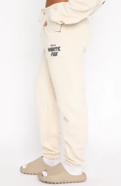Sweatpants | White Fox Boutique Offstage Sweatpants Pebble nude