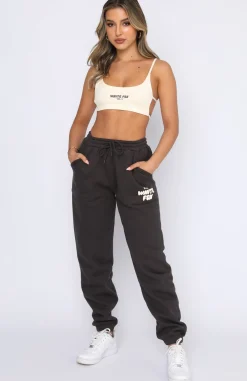 Sweatpants | White Fox Boutique Offstage Sweatpants Shadow grey