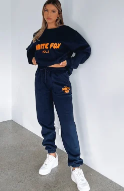 Sweatpants | White Fox Boutique Offstage Sweatpants Space Navy blue