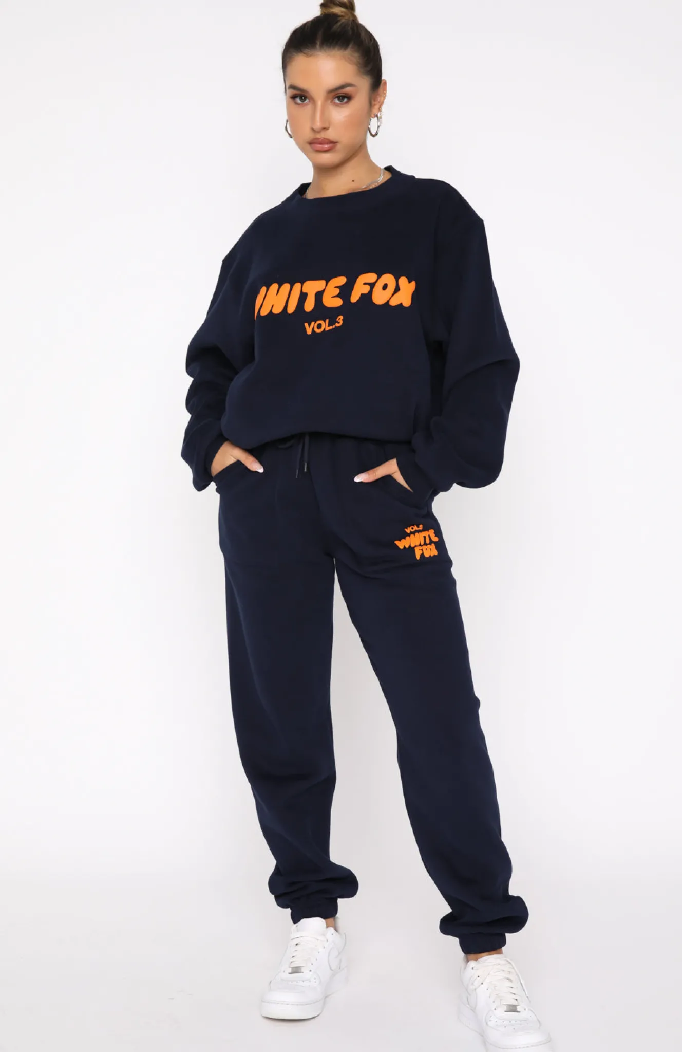 Sweatpants | White Fox Boutique Offstage Sweatpants Space Navy blue