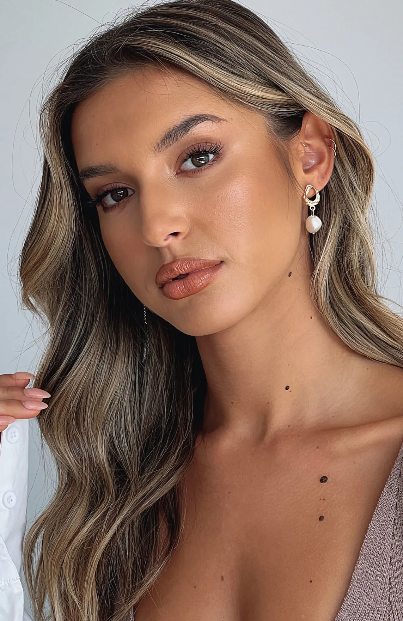 Jewellery | White Fox Boutique Olive Earrings gold