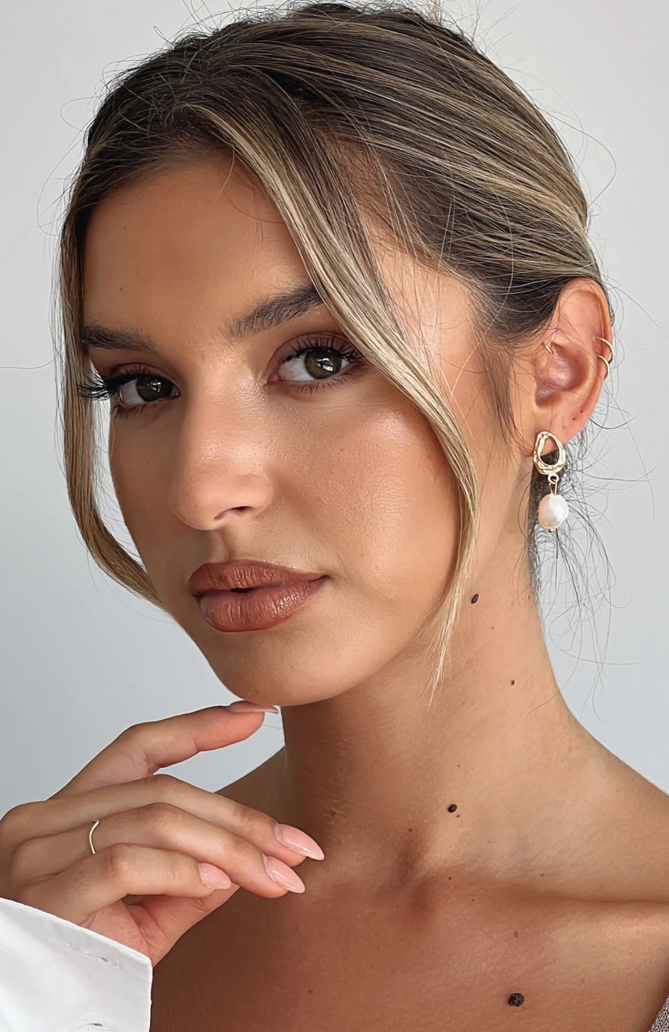 Jewellery | White Fox Boutique Olive Earrings gold