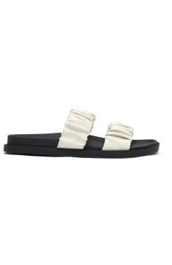 Slides | White Fox Boutique Ollie Slides Bone PU white