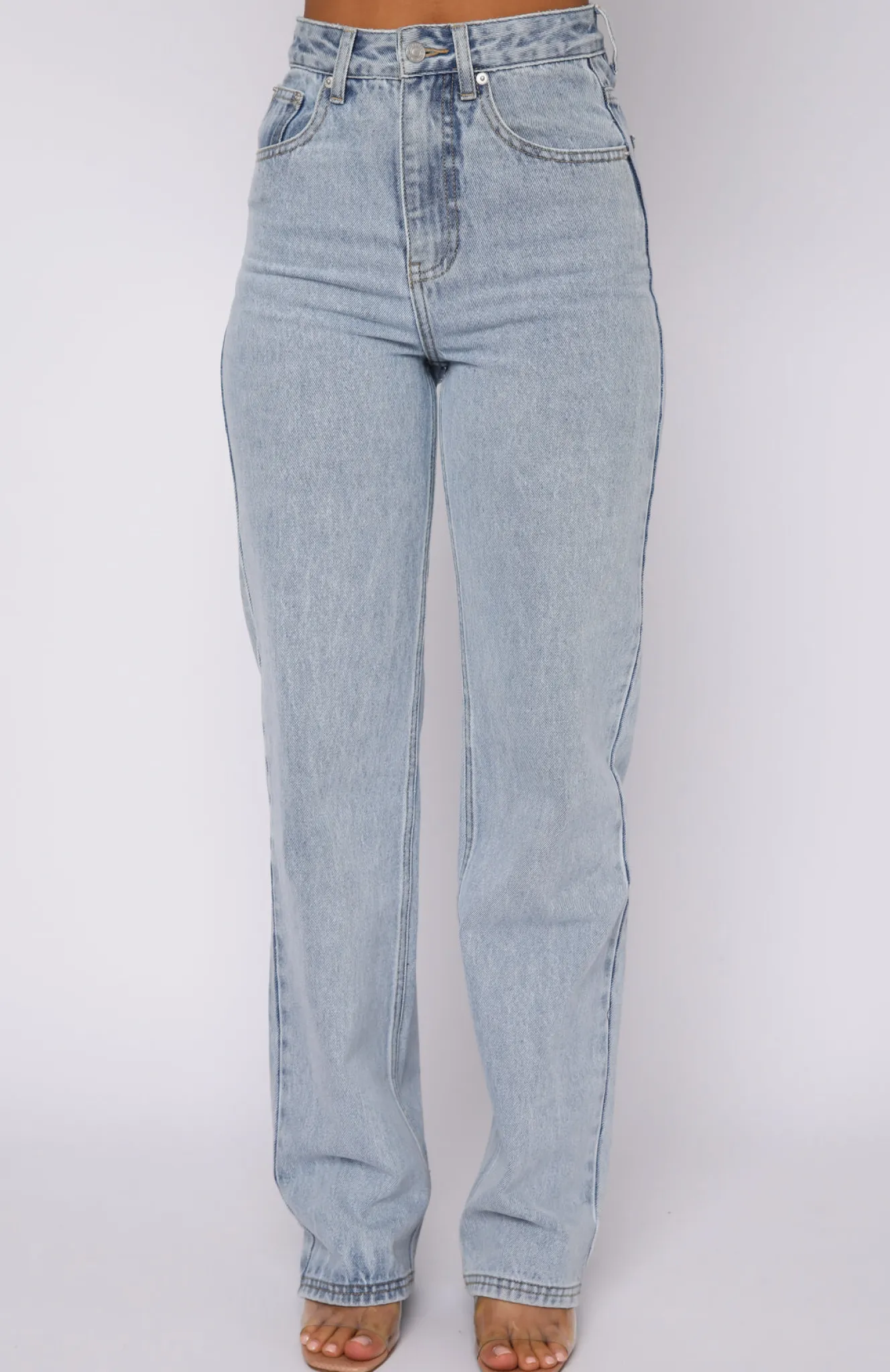 Denim | White Fox Boutique On Replay Jeans Ice blue