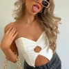 Shirts & Blouses | White Fox Boutique On The Weekend Crop white