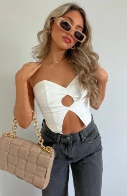 Shirts & Blouses | White Fox Boutique On The Weekend Crop white