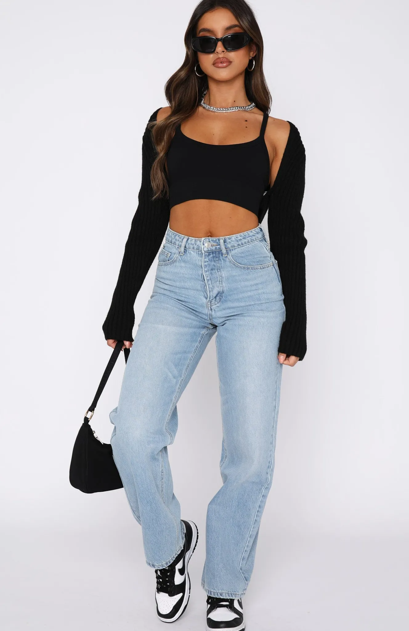 Denim | White Fox Boutique One Call Away Jeans Vintage Mid blue