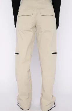 Pants | White Fox Boutique One Sided Cargo Pants Taupe nude