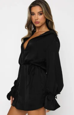 Restocked | White Fox Boutique Only Gets Better Mini Dress black