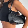 Bags | White Fox Boutique Orelia Bag Crinkle PU black