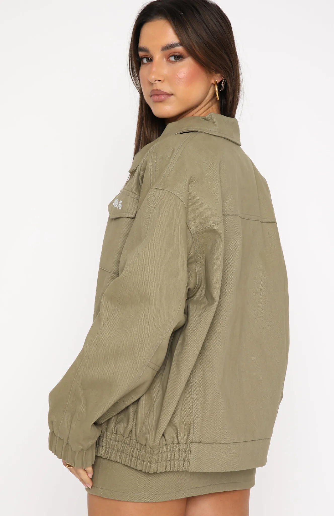 Jackets & Blazers | White Fox Boutique Out Of Tune Jacket Moss green