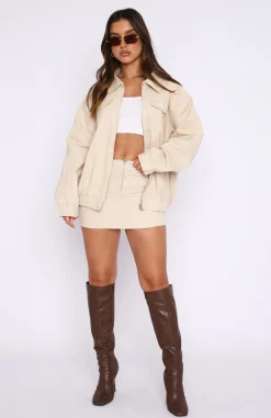 Jackets & Blazers | White Fox Boutique Out Of Tune Jacket Oatmeal nude