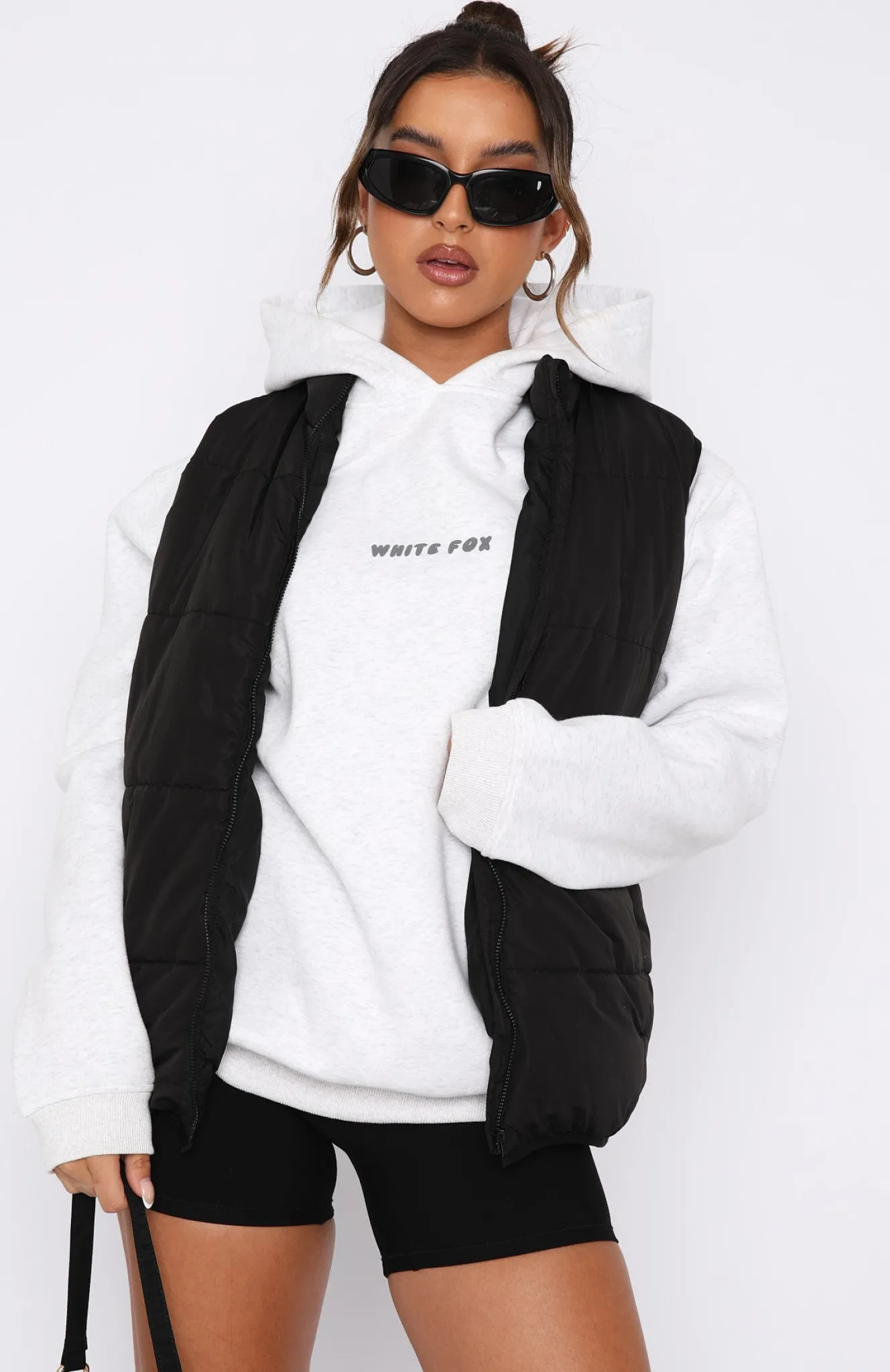 Jackets & Blazers | White Fox Boutique Outside The Lines Puffer Vest black