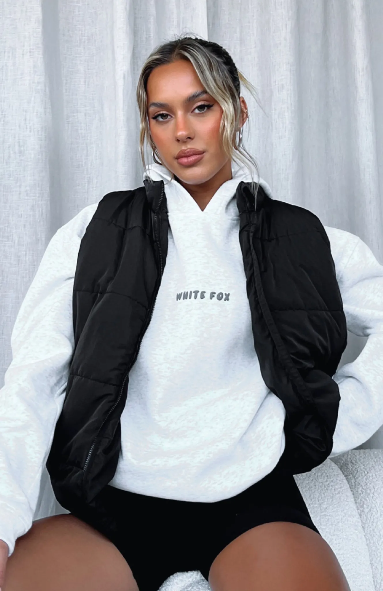 Jackets & Blazers | White Fox Boutique Outside The Lines Puffer Vest black
