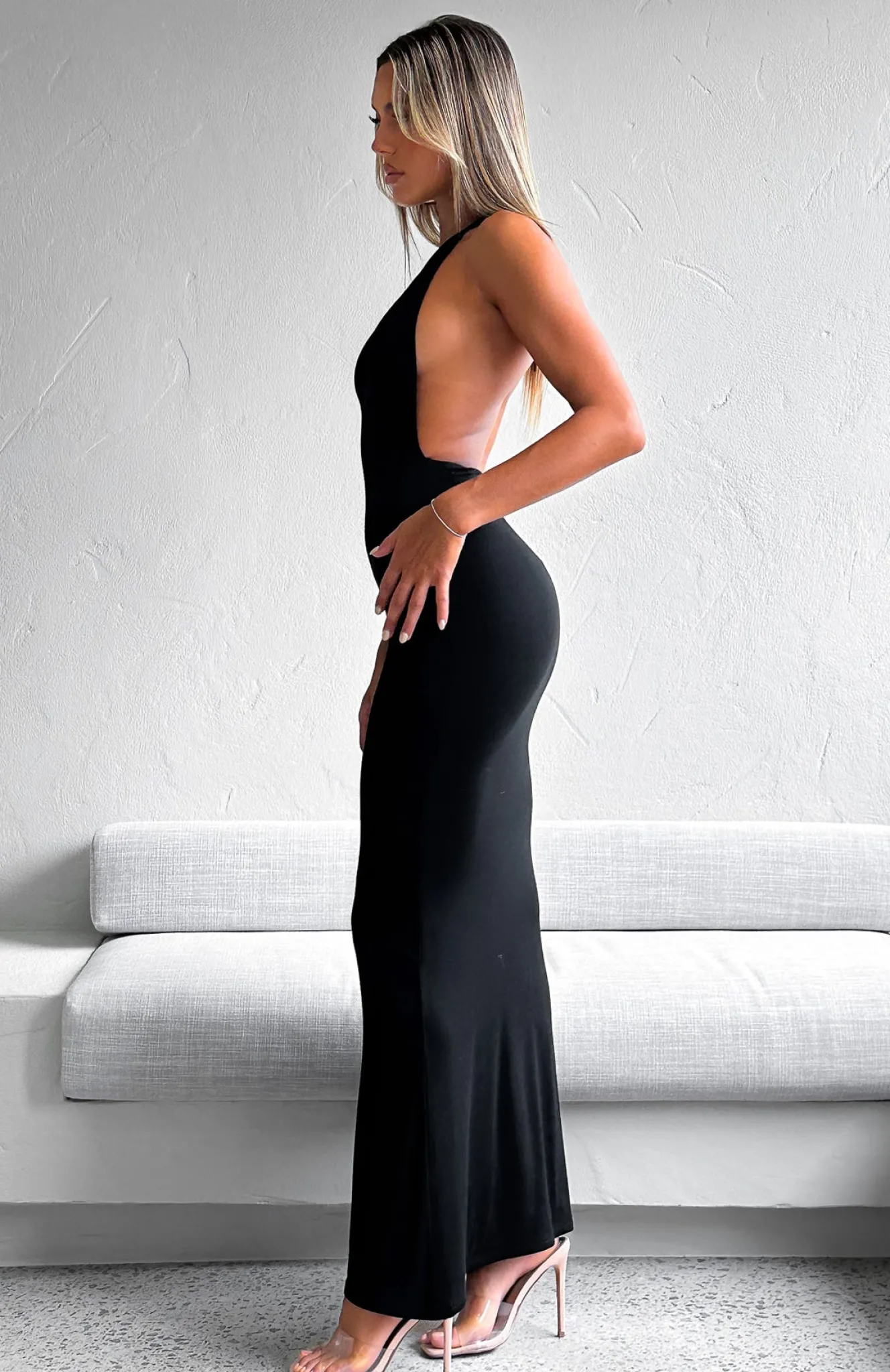 Formal Dresses | White Fox Boutique Outta My Head Maxi Dress black