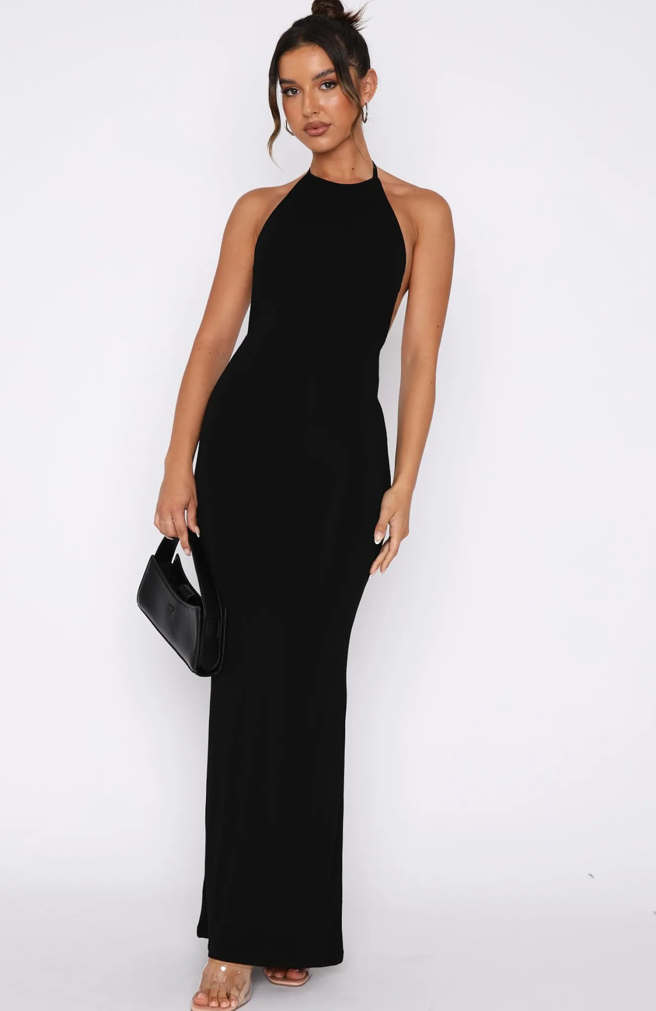 Formal Dresses | White Fox Boutique Outta My Head Maxi Dress black