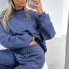 Jackets & Blazers | White Fox Boutique Own The Moment Sweater Navy blue
