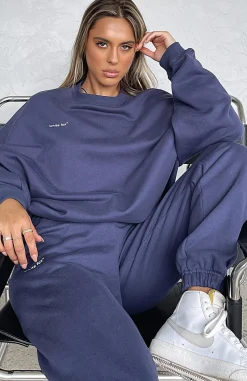 Jackets & Blazers | White Fox Boutique Own The Moment Sweater Navy blue