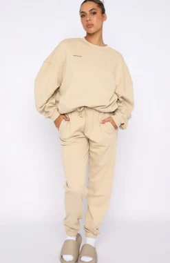 Jackets & Blazers | White Fox Boutique Own The Moment Sweater Sand nude