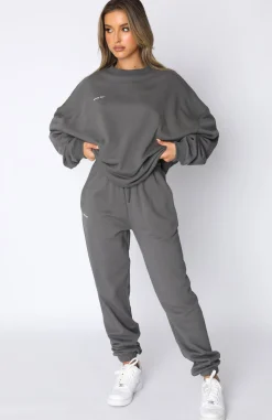 Jackets & Blazers | White Fox Boutique Own The Moment Sweater Slate grey