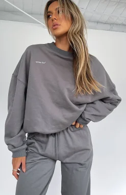 Jackets & Blazers | White Fox Boutique Own The Moment Sweater Slate grey