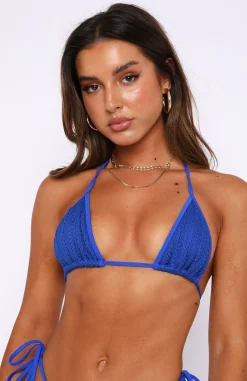 Bikini Tops | White Fox Boutique Paradise Found Bikini Top Electric blue