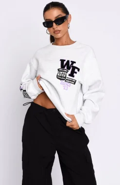 Jackets & Blazers | White Fox Boutique Part Of History Oversized Sweater Marle grey