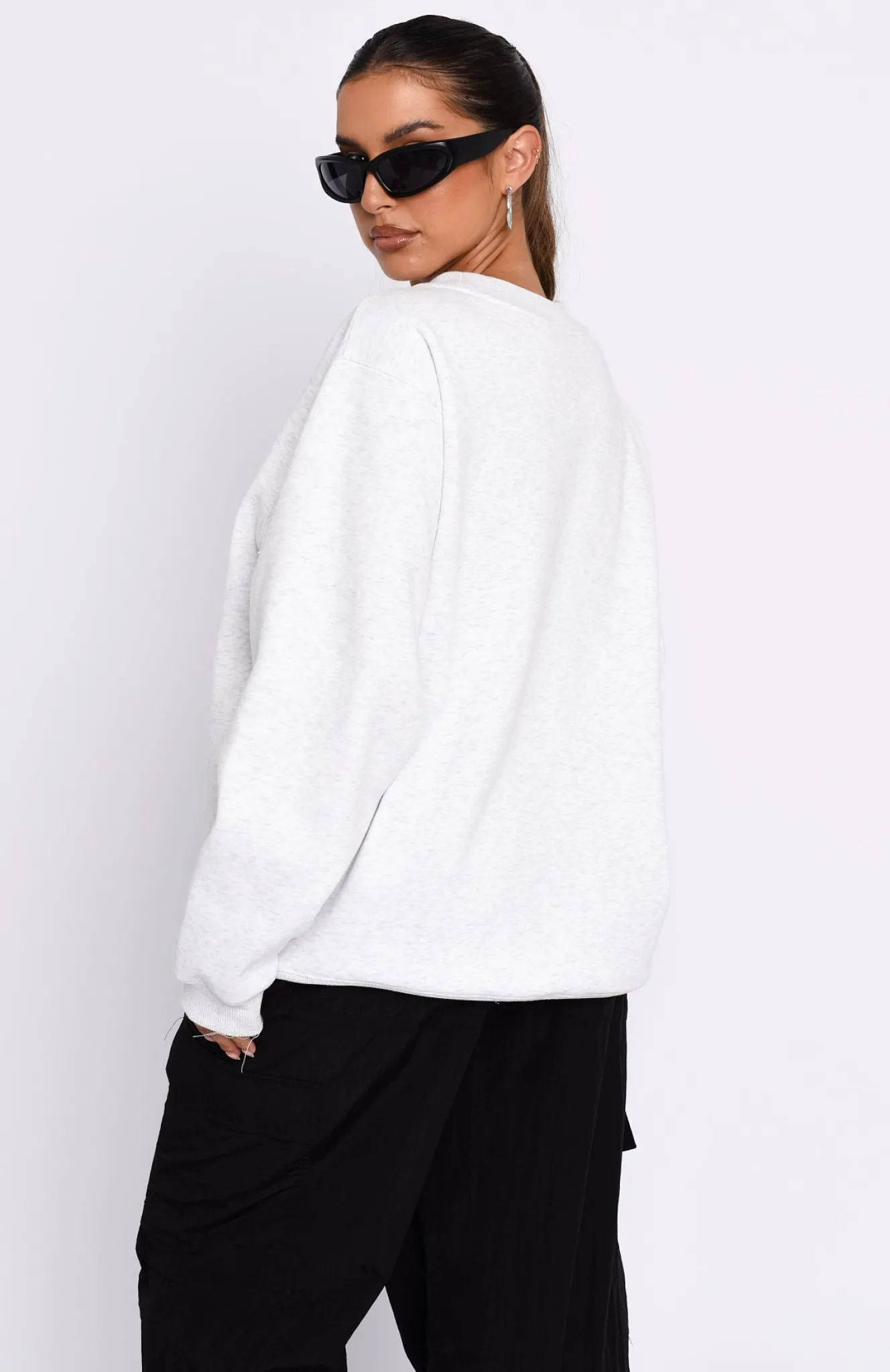 Jackets & Blazers | White Fox Boutique Part Of History Oversized Sweater Marle grey