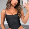 Shirts & Blouses | White Fox Boutique Part Of Me Bustier Vintage black