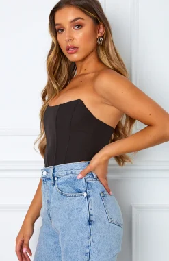 Shirts & Blouses | White Fox Boutique Patience Corset black