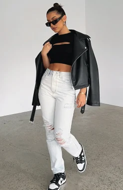 Denim | White Fox Boutique Piece Of Me Boyfriend Jeans Light blue