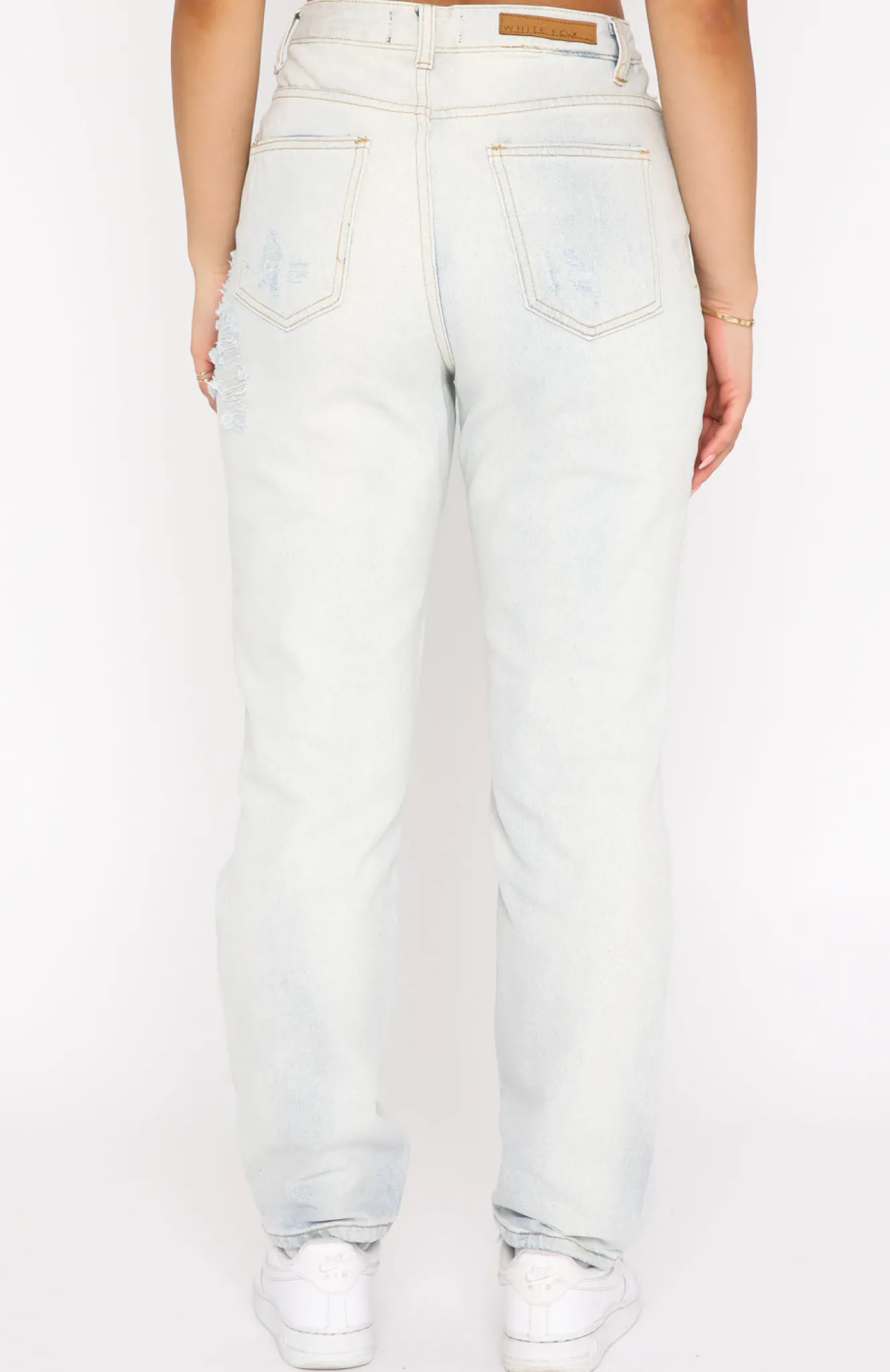 Denim | White Fox Boutique Piece Of Me Boyfriend Jeans Light blue