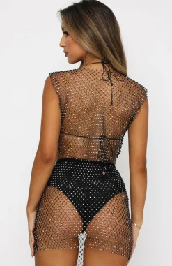 Shirts & Blouses | White Fox Boutique Play It Louder Crop black