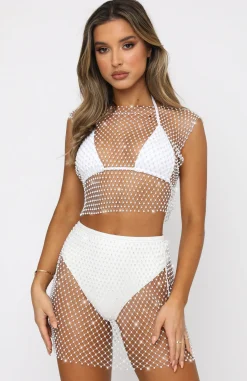 Shirts & Blouses | White Fox Boutique Play It Louder Crop white