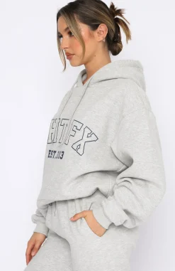 Jackets & Blazers | White Fox Boutique Play The Game Oversized Hoodie Marle grey