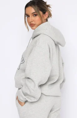 Jackets & Blazers | White Fox Boutique Play The Game Oversized Hoodie Marle grey
