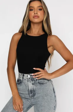 Shirts & Blouses | White Fox Boutique Playing To Win Bodysuit black