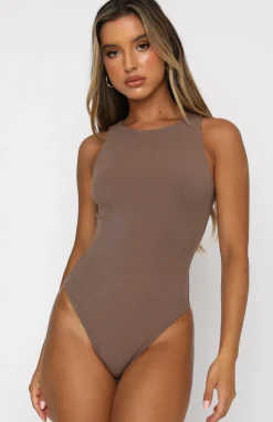 Shirts & Blouses | White Fox Boutique Playing To Win Bodysuit Mocha brown