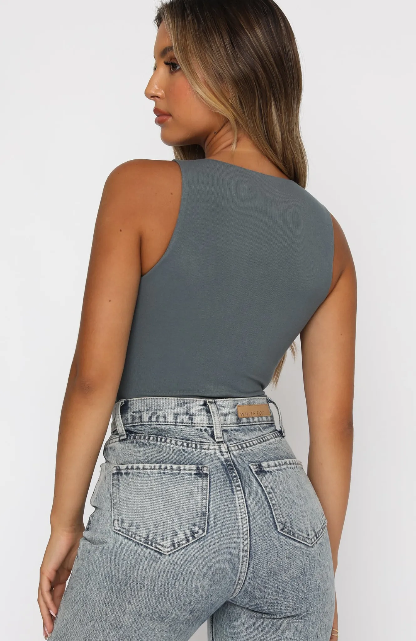 Shirts & Blouses | White Fox Boutique Playing To Win Bodysuit Petrol blue