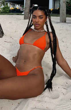 Bikini Tops | White Fox Boutique Positano Bikini Top orange
