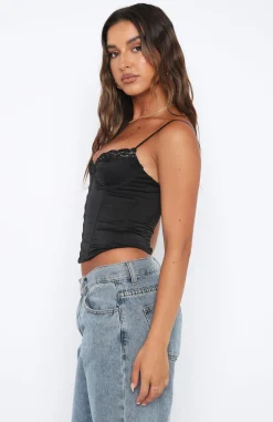 Shirts & Blouses | White Fox Boutique Pour It Up Bustier black
