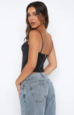Shirts & Blouses | White Fox Boutique Pour It Up Bustier black
