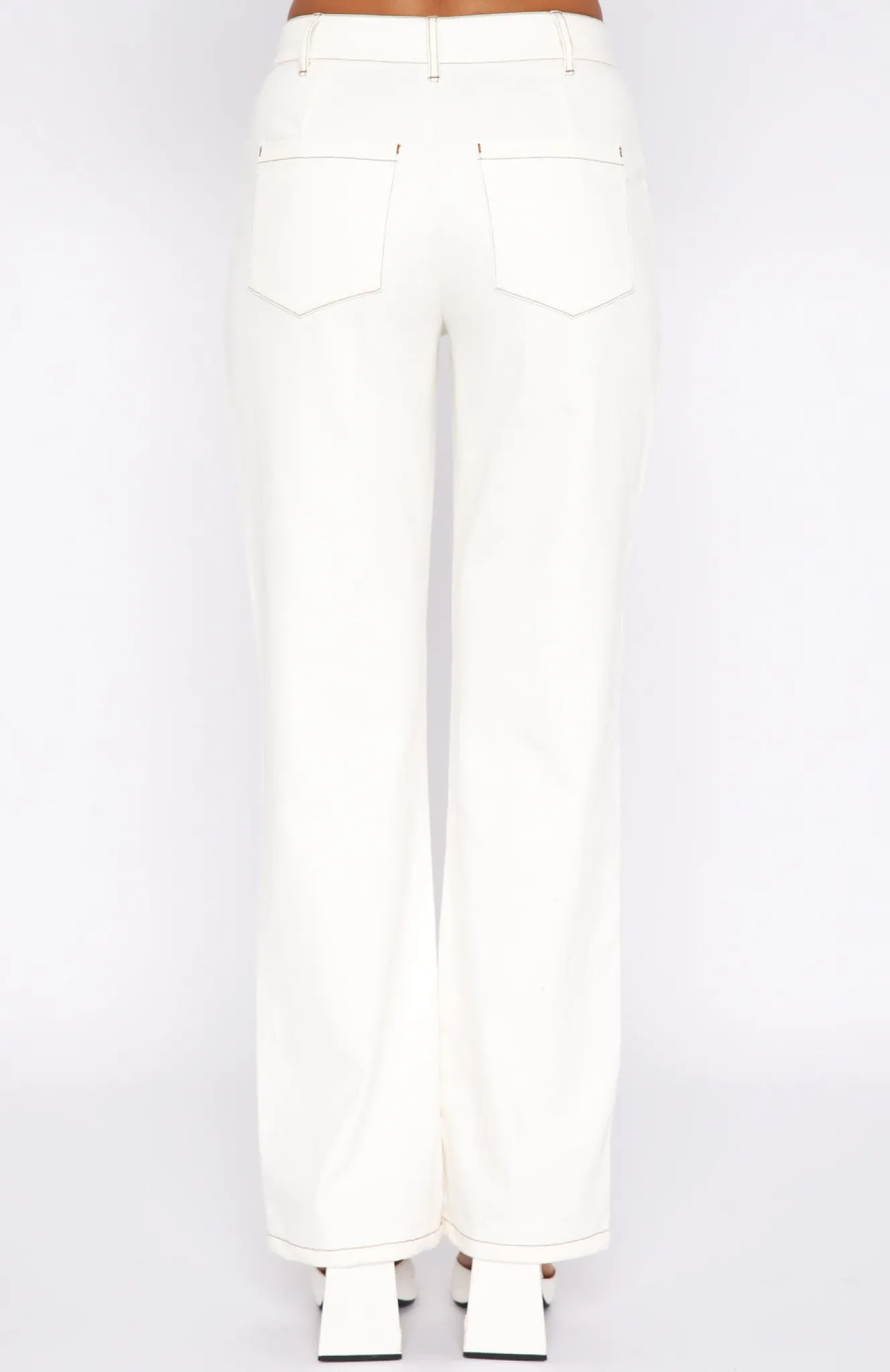Denim | White Fox Boutique Power Play Pants Off white