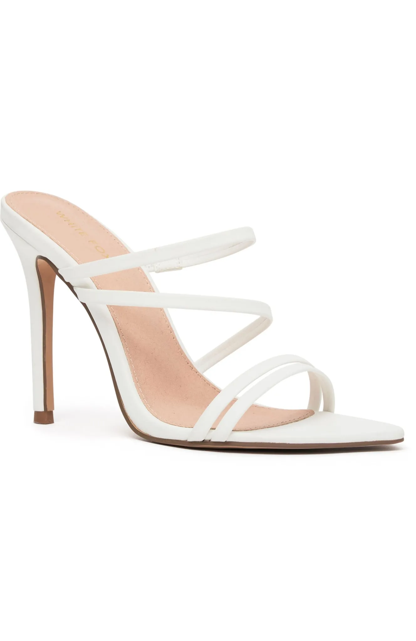 Heels | White Fox Boutique Priya Heels PU white