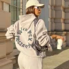 Jackets & Blazers | White Fox Boutique Project 5 Oversized Hoodie Lunar grey